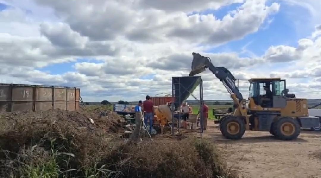 Tanque de 150.000 litros en Winifreda
